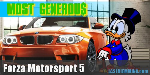 Most Generous